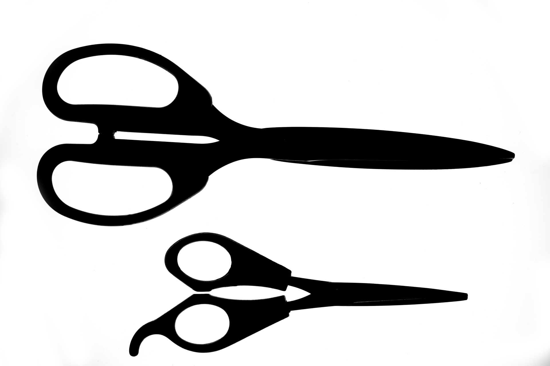 Scissors Silhouette Free Stock Photo - Public Domain Pictures