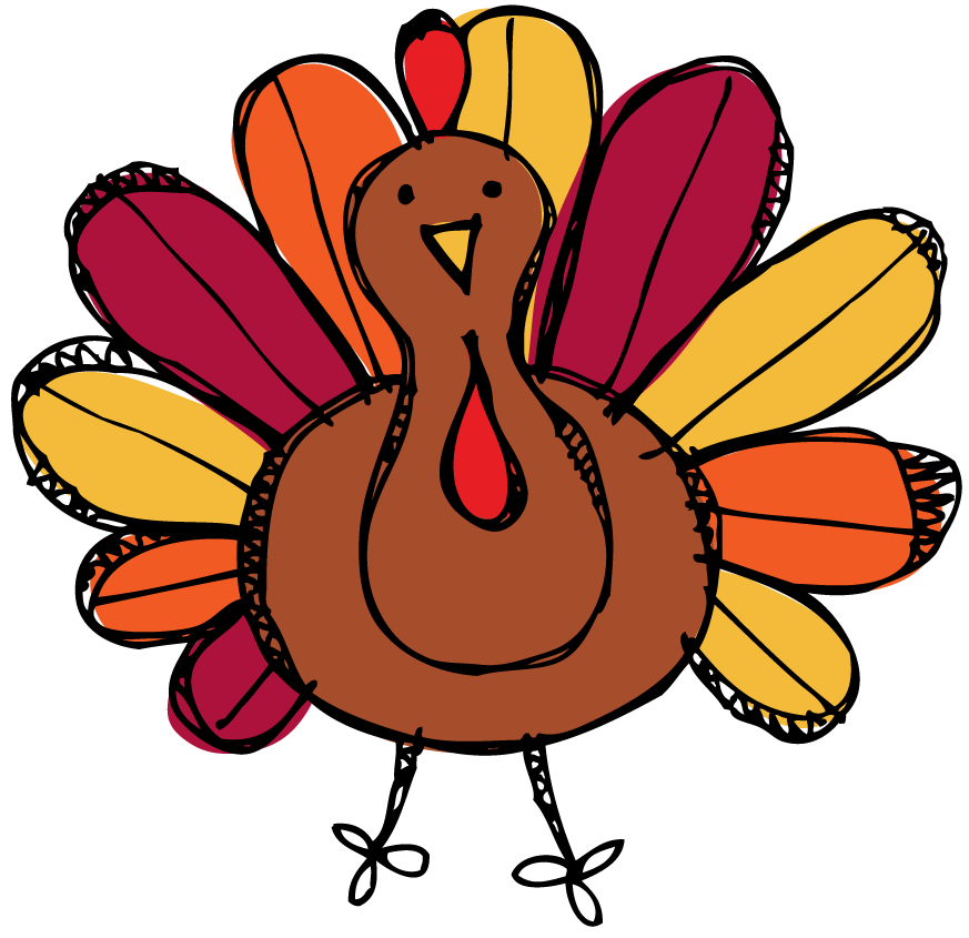 Cute Thanksgiving Turkey Clip Art