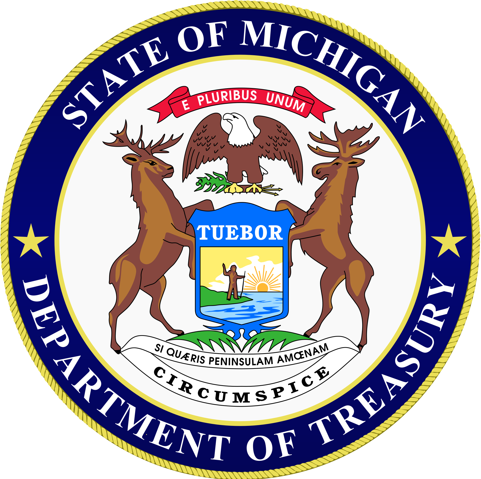 File:Seal of Michigan Department of Treasury.svg