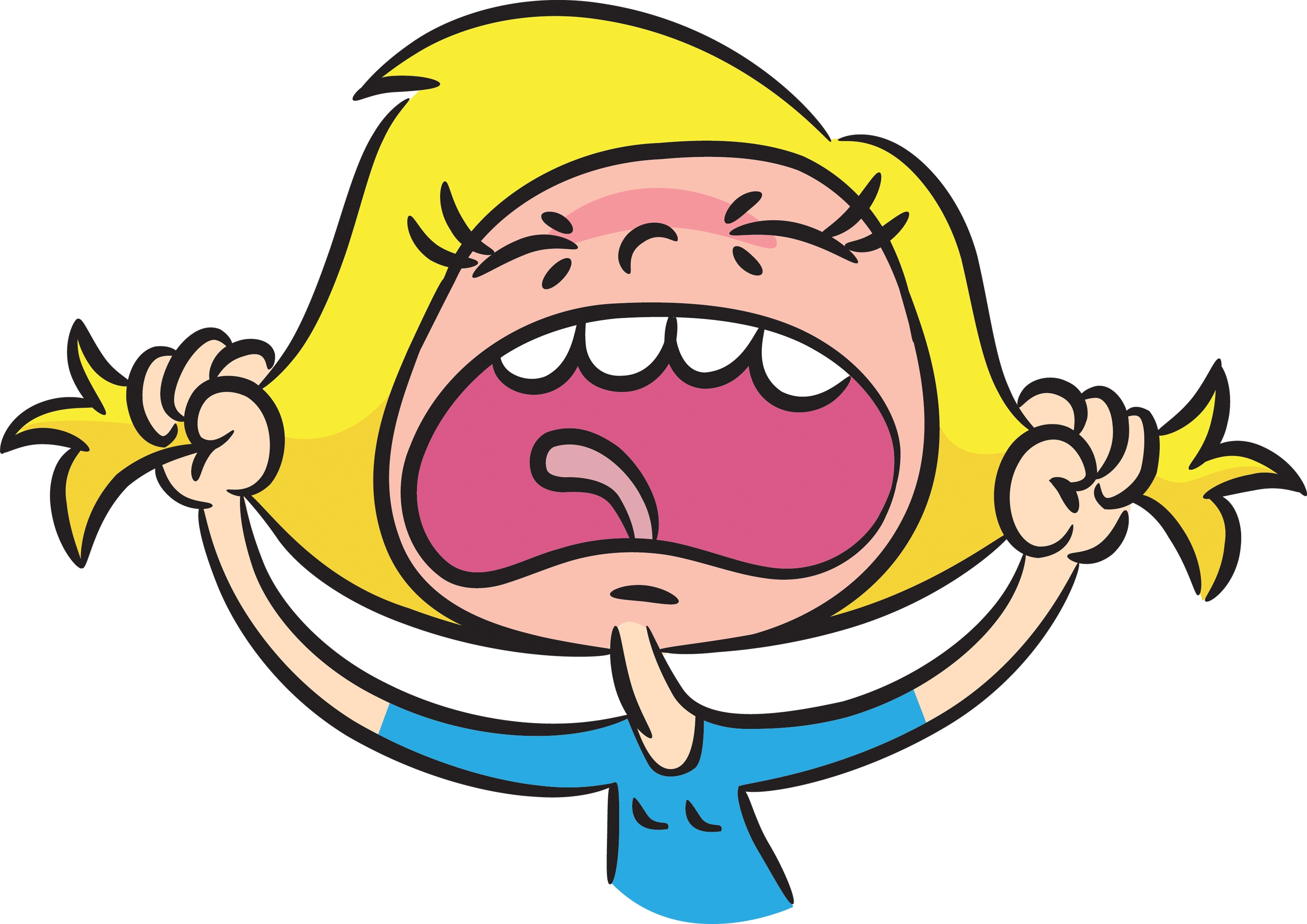 Stressed Face Clipart
