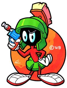 Marvin the martian, The martian and The o'jays