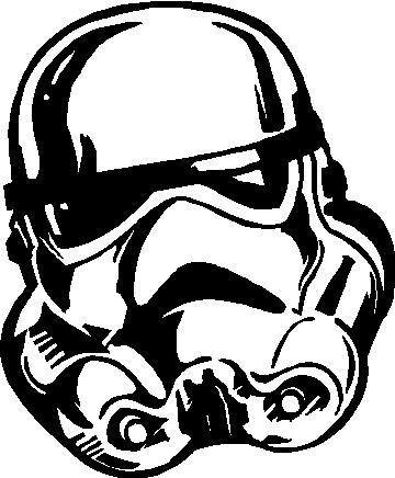 Stormtrooper Outline - ClipArt Best