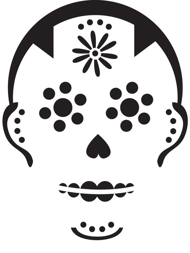 1000+ images about stencil skull | Skull stencil ...