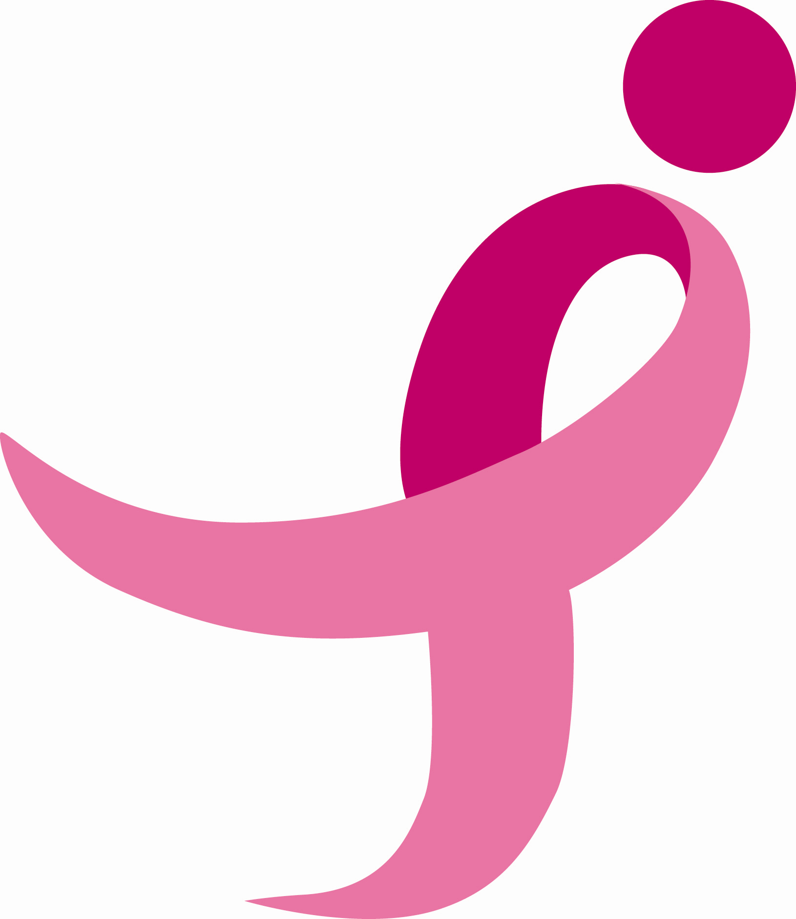 Pink Ribbon Vector