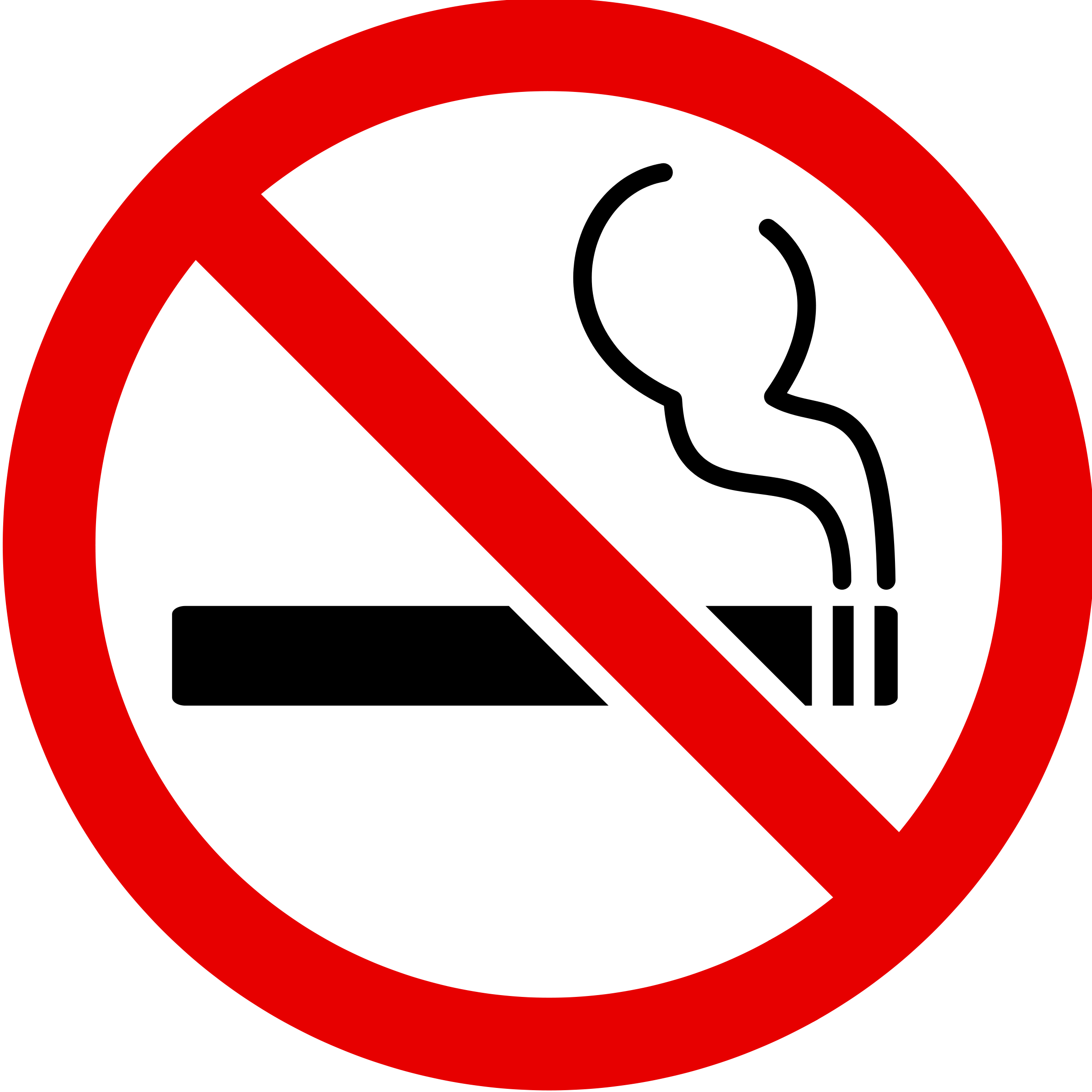 Clipart - No-Smoking Sign