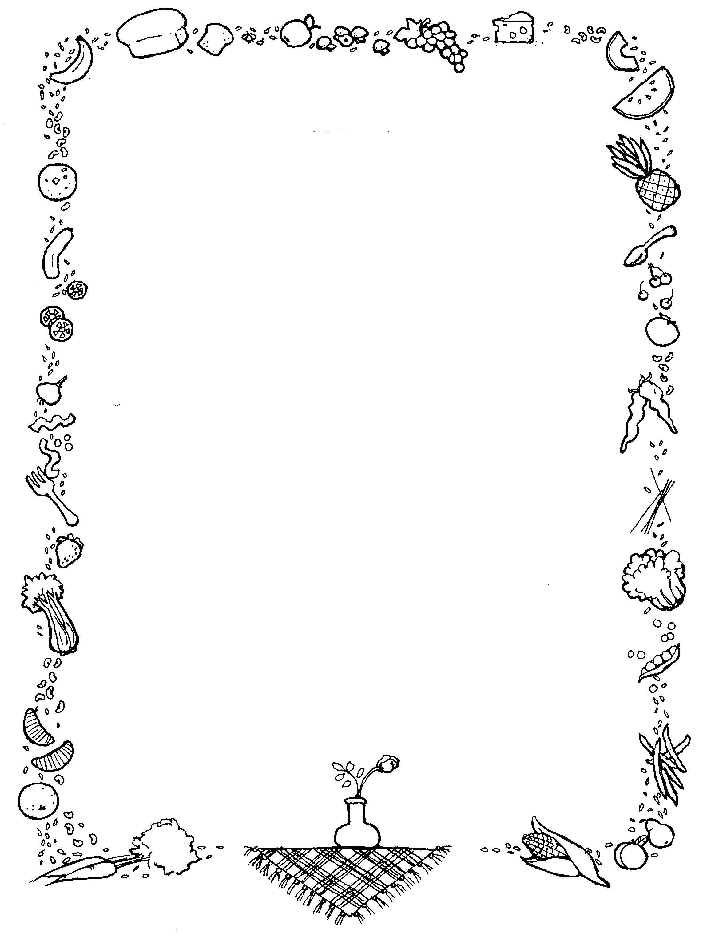 menu border clip art - photo #21