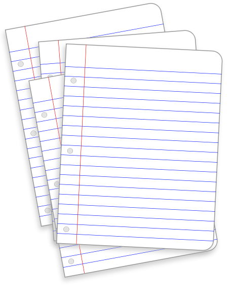 messy lined papers SVG Vector file, vector clip art svg file ...
