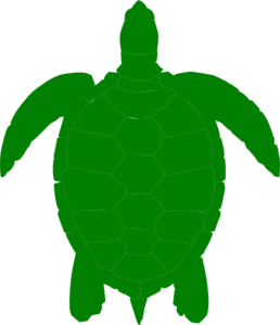 Green Sea Turtle clip art - vector clip art online, royalty free ...