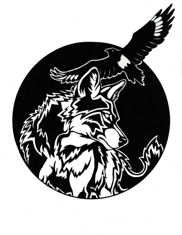 Coyote and Magpie Tribal