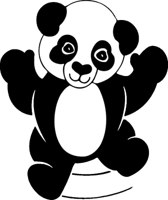 Cartoon Panda - Cartoon