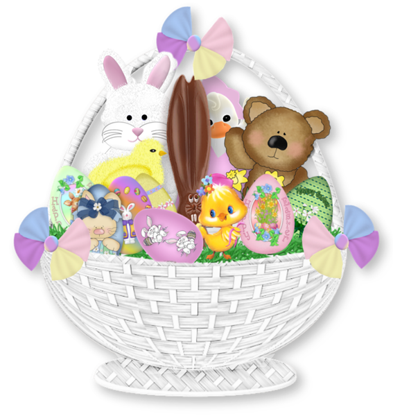 Easter basket clip art