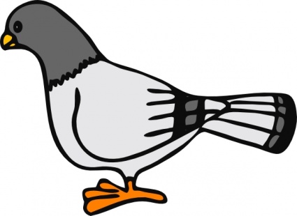700 views Download Pigeon clip art Vector Free