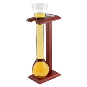 Half Yard of Ale Beer Glass with Stand - 32 oz ...