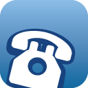 Phone Icon from the Iconika Blue Set - DryIcons