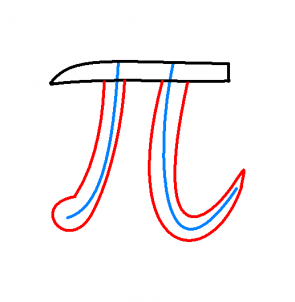 How to Draw the Pi Symbol, Pi, Step by Step, Symbols, Pop Culture ...