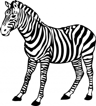Zebra Outline - ClipArt Best