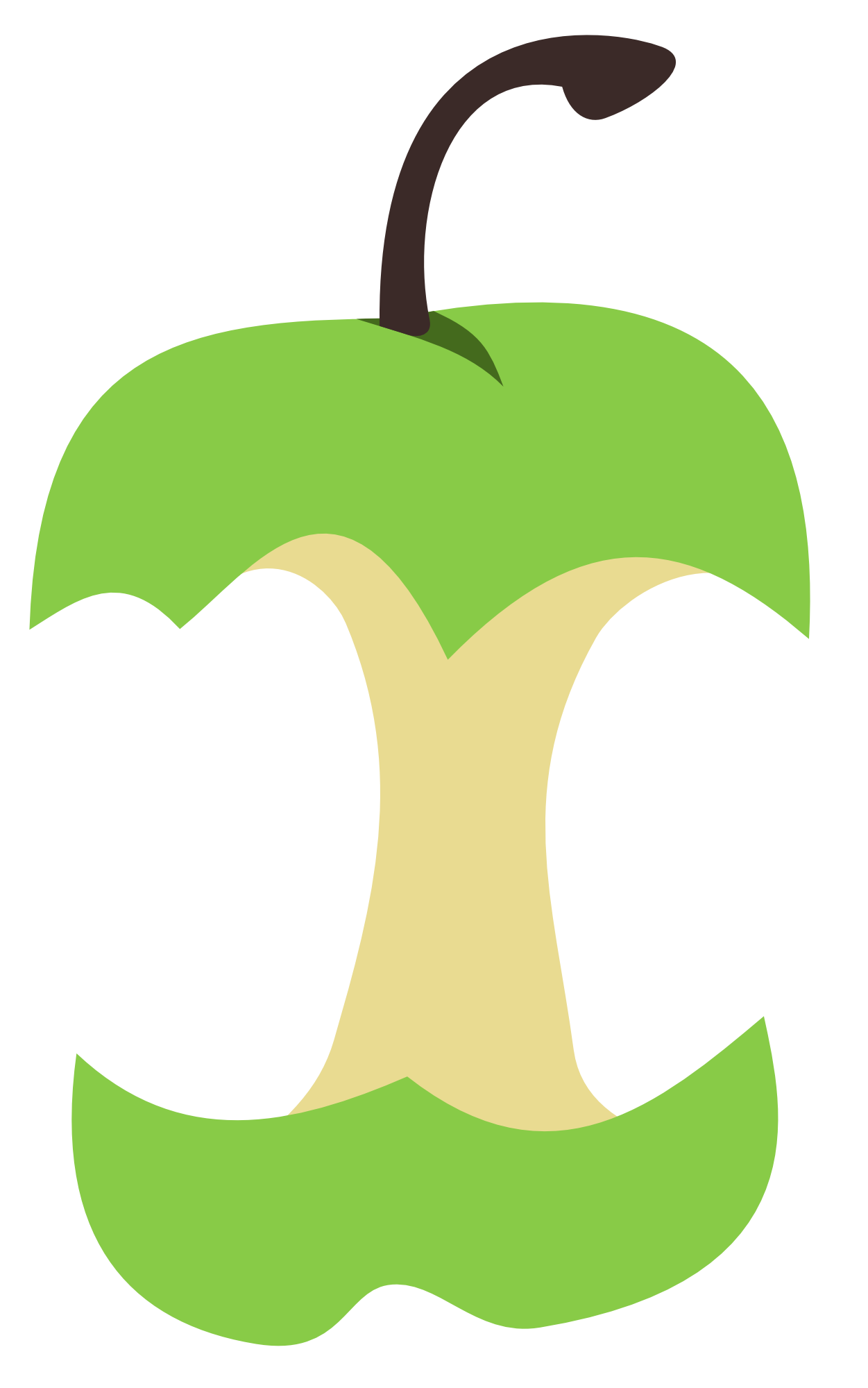 clipart apple core - photo #12