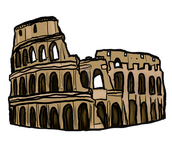 The Colosseum is an elliptical amphitheater at the city center of Rome and is considered as one of the greatest Roman architecture and engineering. You can use this Colosseum clip