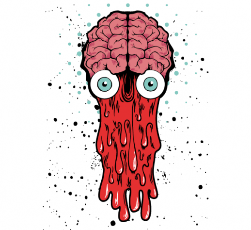 Zombie Brain Vector - ClipArt Best