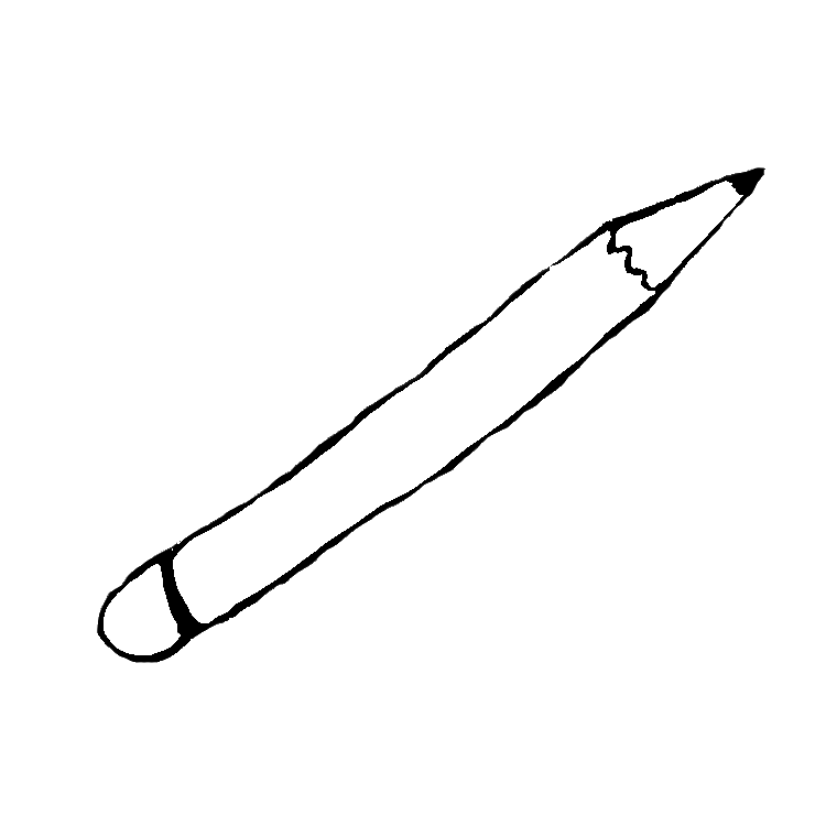 Pencil Clipart Black And White - Free Clipart Images