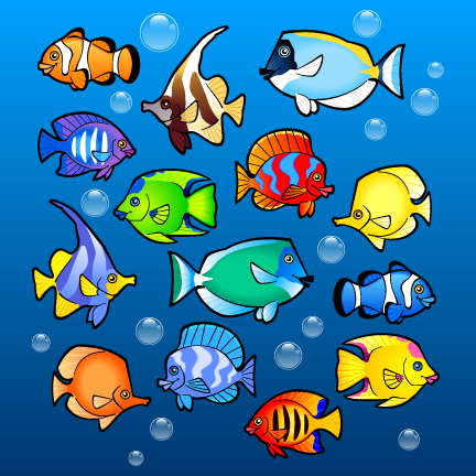 Tropical Fish Cartoon - ClipArt Best