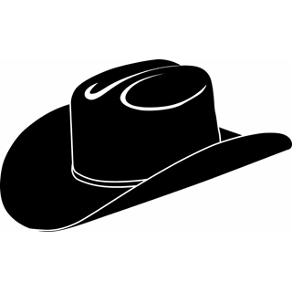 cowboy hat vector clip art - Free Clipart Images