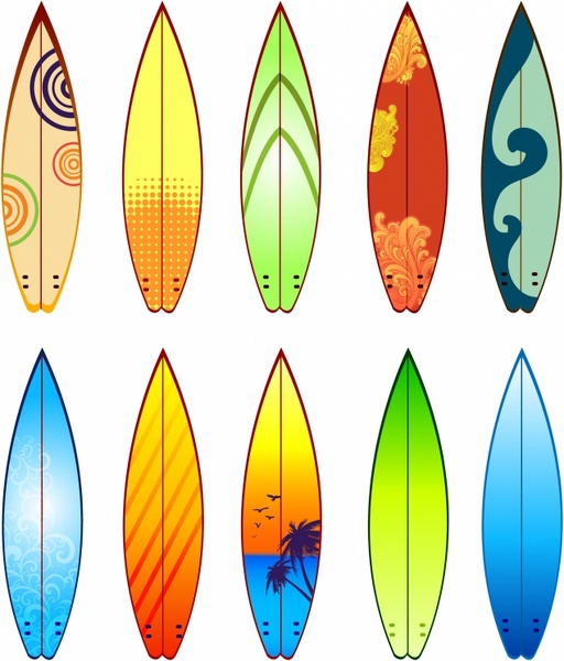 Surfboard vectors free vector download (28 Free vector) for ...