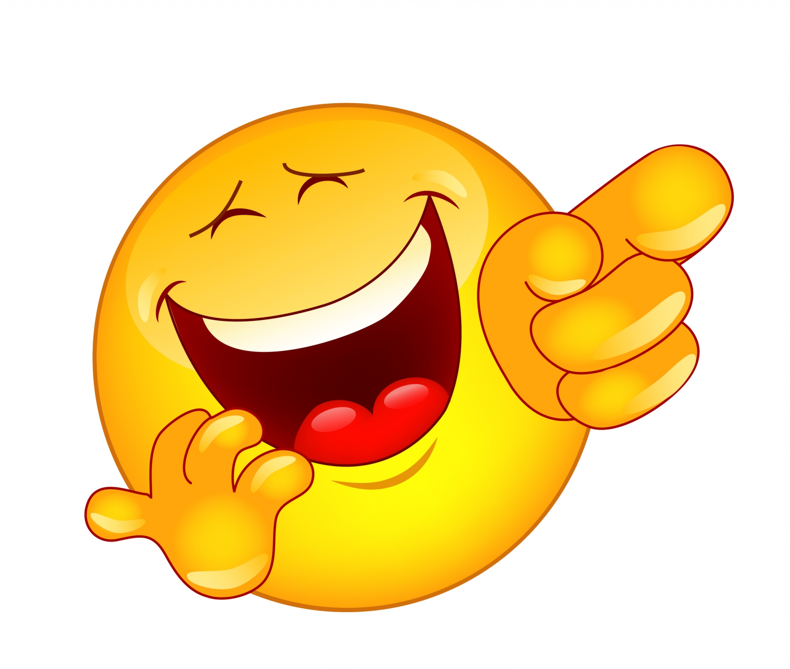 Laughing face clip art