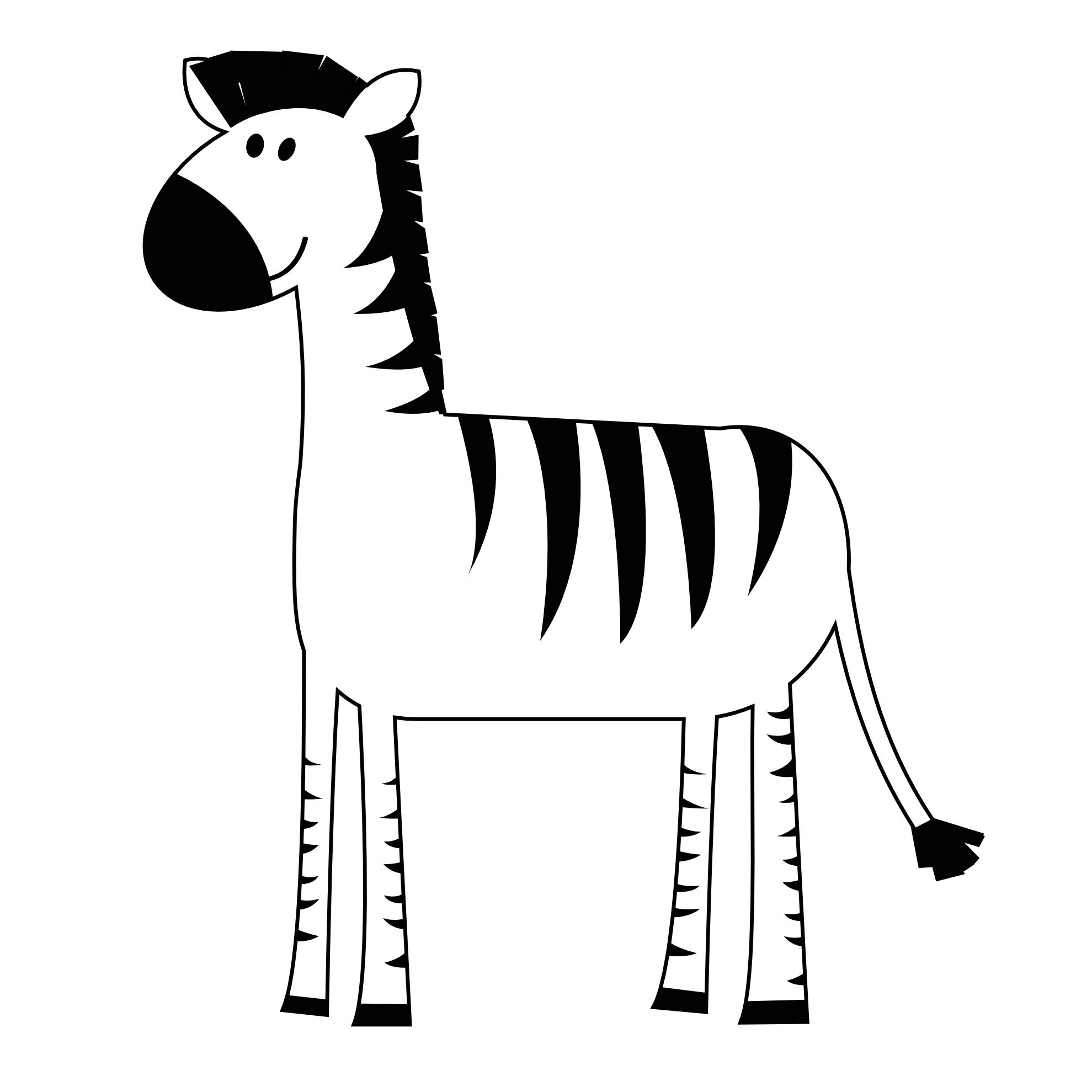 Cute Zebra Pics - ClipArt Best