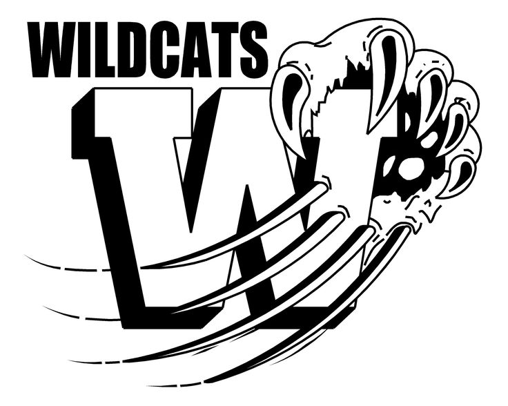 wildcat clipart logo