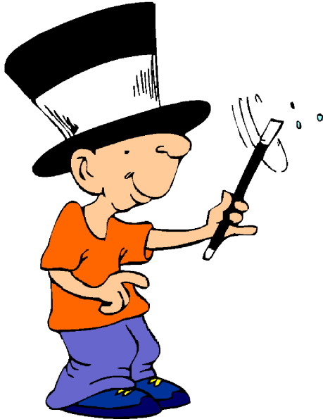 Magician magic wand clip art at vector clip art image #22906