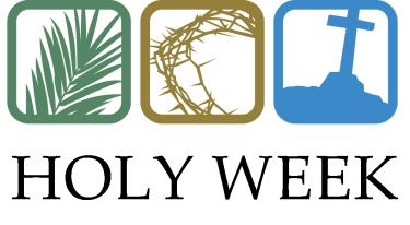 Holy week clipart images