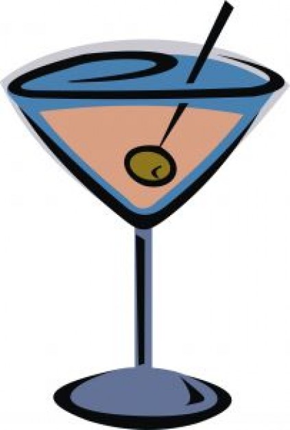 Martini Clip Art Free - Free Clipart Images