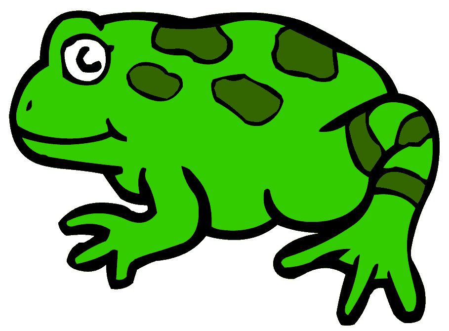 Green Frog Clipart - Free Clipart Images