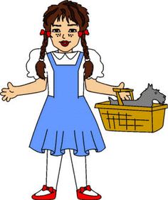 Clipart Dorothy Of Wizard Of Oz - ClipArt Best