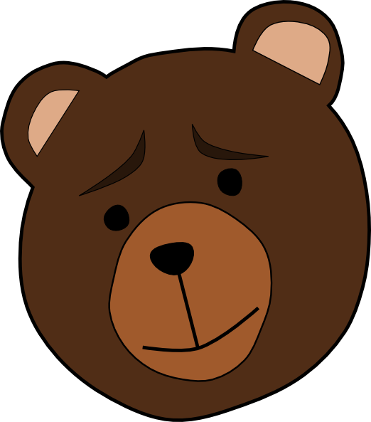 Cartoon Bear Face