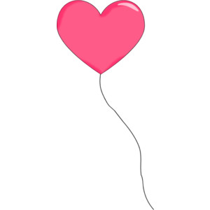 Heart Balloon Clip Art - Heart Balloon Image - Polyvore