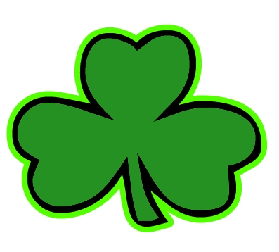 Free Shamrock Clip Art Border - Free Clipart Images