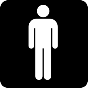 Male Toilet Sign Clip Art - vector clip art online ...