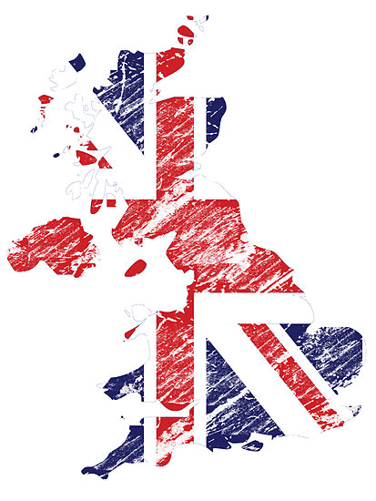 Great Britain Map Outline