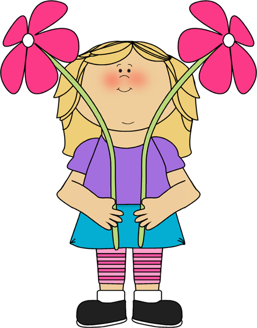 Short People Girls Clipart