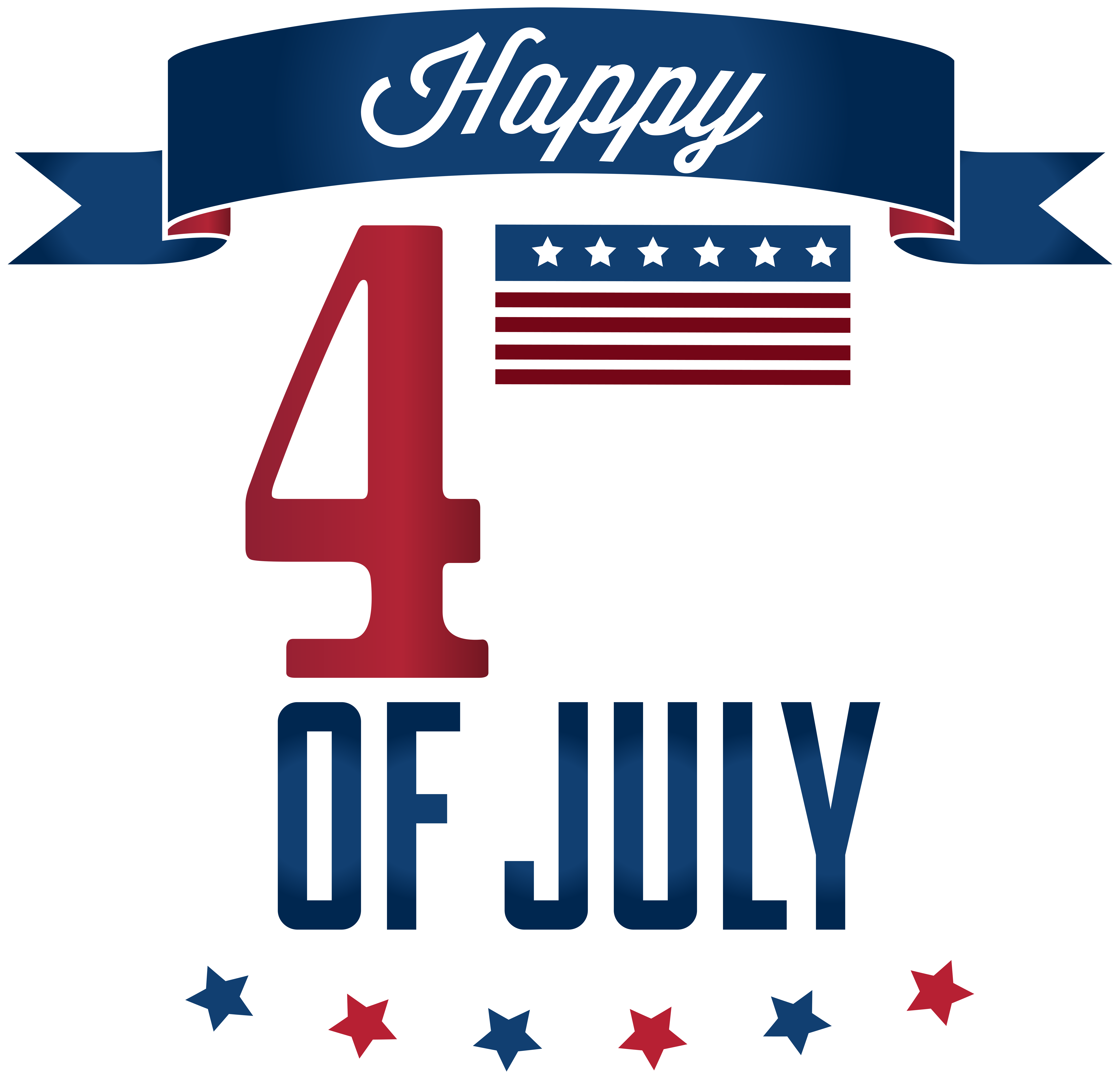 Happy 4th July PNG Clip Art Image - ClipArt Best - ClipArt Best