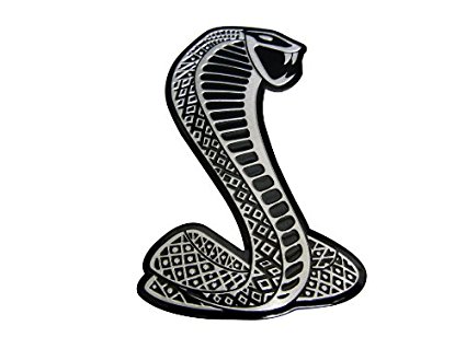 Amazon.com: Cobra Snake Aluminum Emblem Badge Nameplate Decal Logo ...