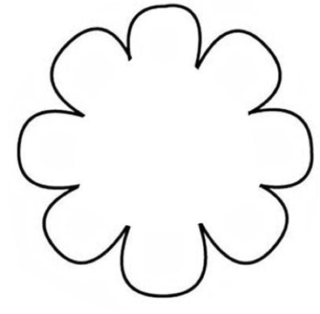Paper Flower Template - ClipArt Best