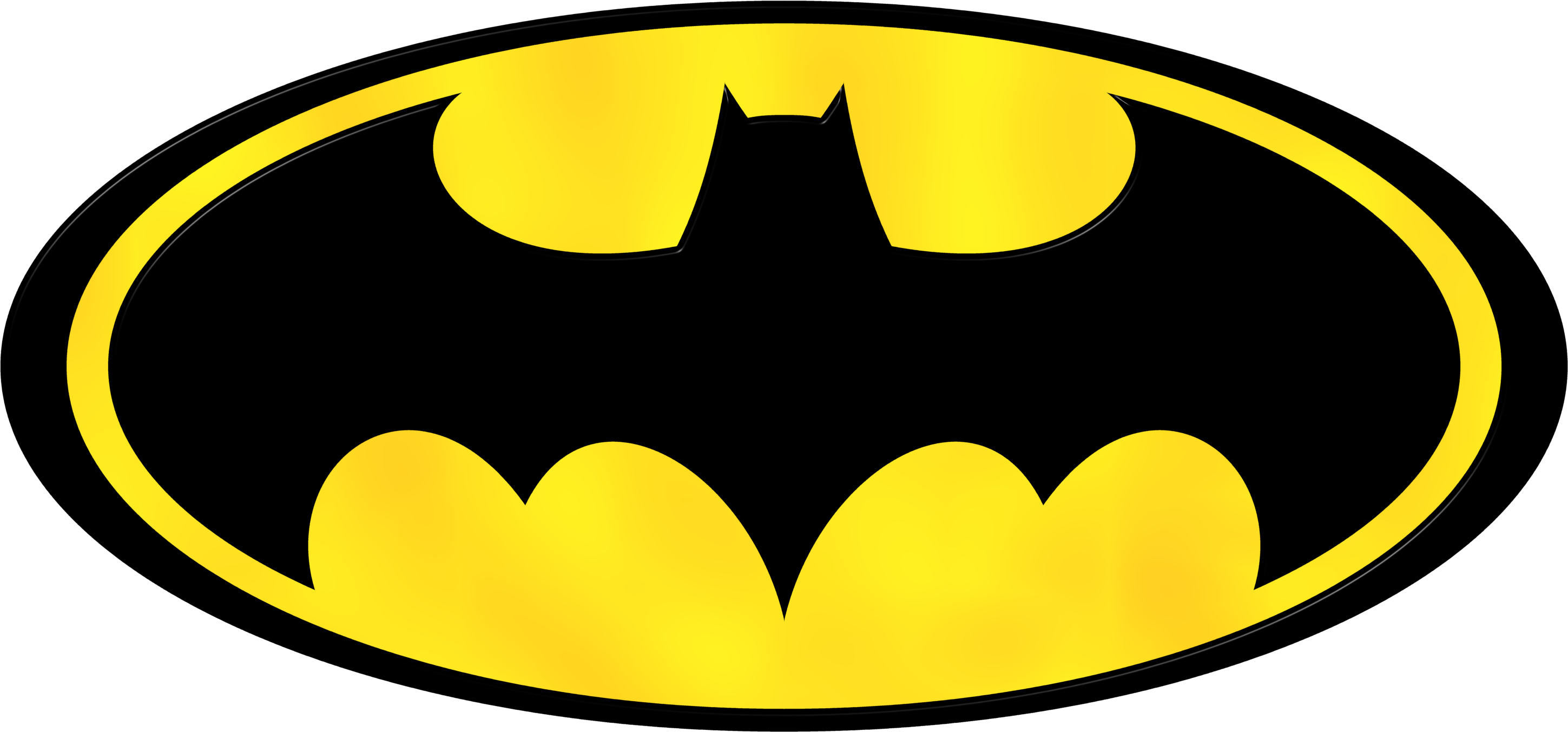 Clipart of batman logo