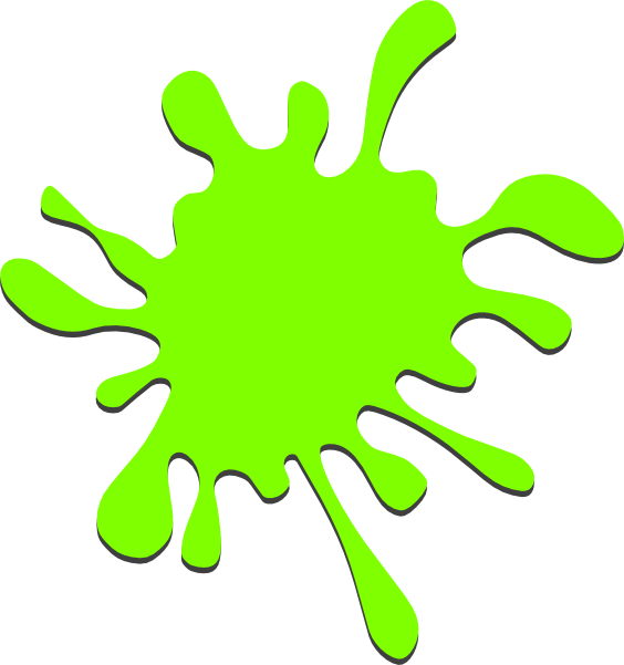 Splash clipart to coloring
