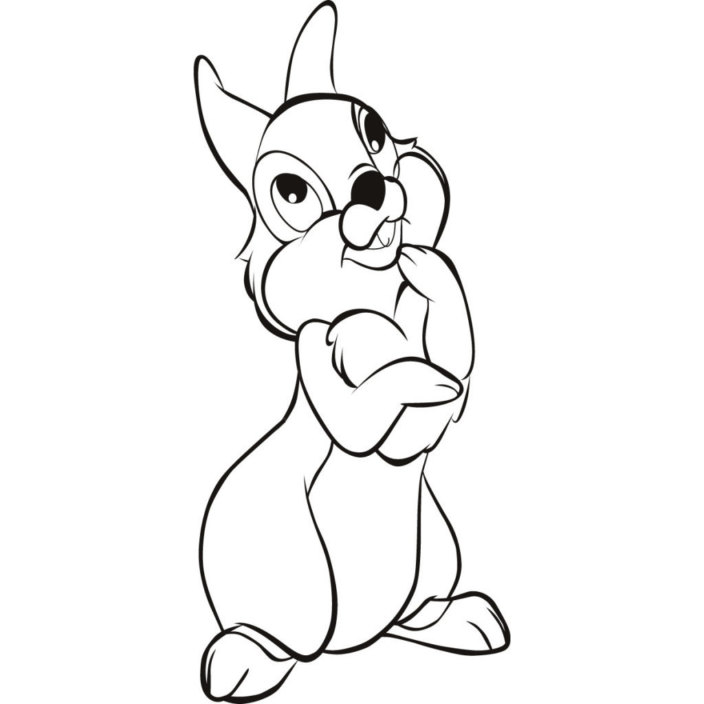 Cartoon Rabbit Drawing - Drawing Art Library