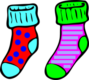 Clip Art Socks - Tumundografico