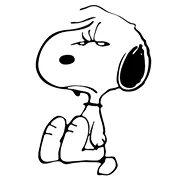 Snoopy's Moods Facebook Sticker - Sticker Sort