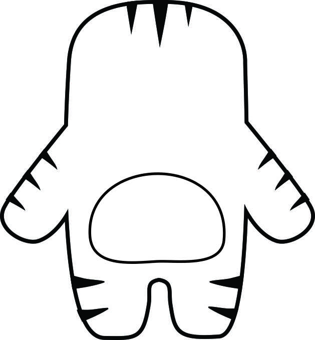 Monster Template Printable ClipArt Best monster-template-printable-clipart-best